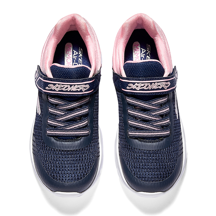 Shop (Youth) Skechers Flex Blast 'Navy Pink' 302476L-NVPK