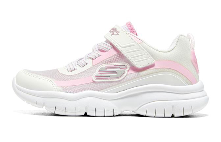 (Youth) Skechers Flex Blast 'White Pink' 302552L-WHP