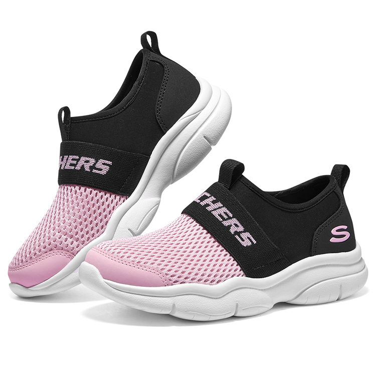 Lookbook (JR) Scarpe Skechers Flex Blast ''Nero Rosa'' 302579L-BKPK
