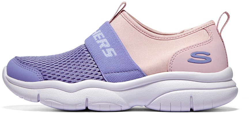 (Youth) Skechers Flex Blast Shoes 'Purple Pink White' 302579L-PKLV Buy (Youth) Skechers Flex Blast Shoes 'Purple Pink White' 302579L-PKLV