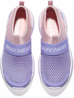 Shop 大童 Skechers 舒適百搭 防滑減震 低筒 兒童跑步鞋 粉紫