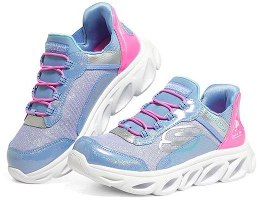 (Youth) Skechers Flex Glide 'Blue' 302221L-BLPK Lookbook (Youth) Skechers Flex Glide 'Blue' 302221L-BLPK