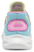 Shop 大童 Skechers Girls 輕便透氣 兒童休閒鞋 粉紅色