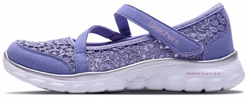 (Youth) Skechers Flex 2.0 'Lavender Pink' 85219L-LVPK (Youth) Skechers Flex 2.0 'Lavender Pink' 85219L-LVPK