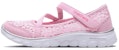 (JR) Skechers Flex 2.0 'Merah Jambu Perak' 85219L-PKSL