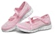 (JR) Skechers Flex 2.0 'Merah Jambu Perak' 85219L-PKSL