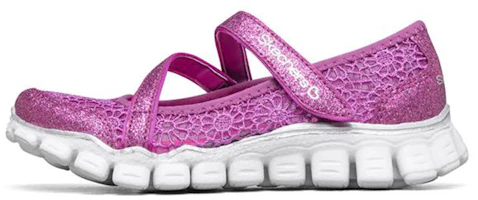 (Youth) Skechers Flex II 'Purple Mary Jane' 81221L-PUR (Youth) Skechers Flex II 'Purple Mary Jane' 81221L-PUR