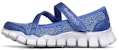 (PS) Skechers Flex 2 K 'Biru Putih' 81221L-BLU