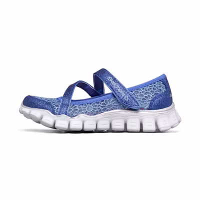 (PS) Skechers Flex 2 K 'Blue White'