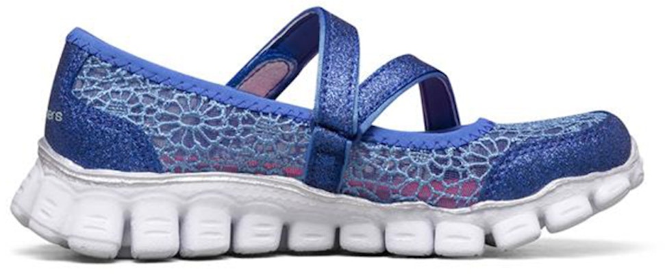 (PS) Skechers Flex 2 K 'Biru Putih' 81221L-BLU Order (PS) Skechers Flex 2 K 'Biru Putih' 81221L-BLU