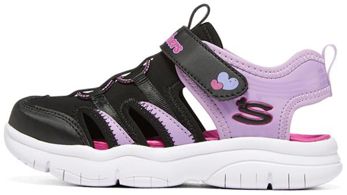 (Youth) Skechers Flex Splash 'Black Purple' 302969L-BKLV Buy (Youth) Skechers Flex Splash 'Black Purple' 302969L-BKLV