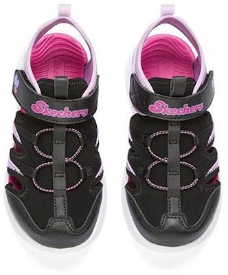 (Youth) Skechers Flex Splash 'Black Purple' 302969L-BKLV Shop (Youth) Skechers Flex Splash 'Black Purple' 302969L-BKLV