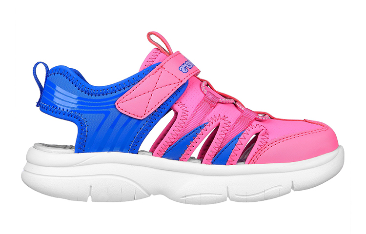 Order (Youth) Skechers Flex Splash 'Blue Peach' 302969L-HPBL