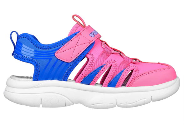 (Youth) Skechers Flex Splash 'Blue Peach' 302969L-HPBL Order (Youth) Skechers Flex Splash 'Blue Peach' 302969L-HPBL