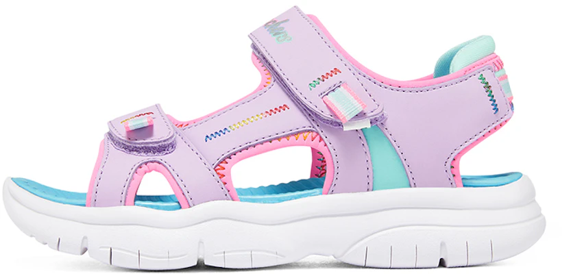 (Youth) Skechers Flex Splash 'Purple Green' 302984L-LVTQ Buy (Youth) Skechers Flex Splash 'Purple Green' 302984L-LVTQ
