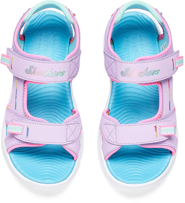 (Youth) Skechers Flex Splash 'Purple Green' 302984L-LVTQ Shop (Youth) Skechers Flex Splash 'Purple Green' 302984L-LVTQ