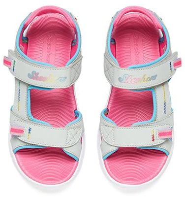 (Youth) Skechers Flex Splash 'Silver Pink' 302984L-SLPK Shop (Youth) Skechers Flex Splash 'Silver Pink' 302984L-SLPK