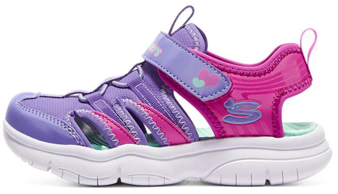 (Youth) Skechers Flex Splash Sandal 'Purple Peach Red' 302969L-LVHP Buy (Youth) Skechers Flex Splash Sandal 'Purple Peach Red' 302969L-LVHP