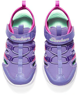 (Youth) Skechers Flex Splash Sandal 'Purple Peach Red' 302969L-LVHP Shop (Youth) Skechers Flex Splash Sandal 'Purple Peach Red' 302969L-LVHP