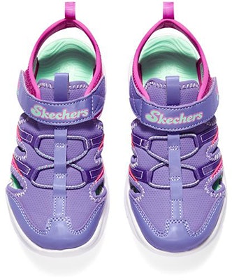 (Youth) Skechers Flex Splash Sandal 'Purple Peach Red' 302969L-LVHP Shop (Youth) Skechers Flex Splash Sandal 'Purple Peach Red' 302969L-LVHP