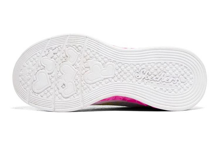 Purchase (Youth) Skechers Flutter Heart Lights 'Green Multicolor' 302314L-TQMT