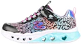 Buy (JR) Skechers Flutter Heart Lights ''Loves Wild'' Schuhe für Mädchen 302314L-BKMT
