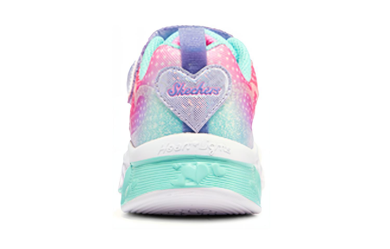 (Youth) Skechers Flutter Heart Lights 'Purple Multi' 圖 5