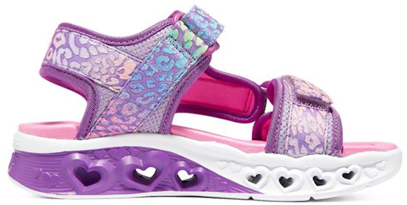 (Youth) Skechers Flutter Hearts Sandal 'Purple Rainbow' 302967L-LVMT Order (Youth) Skechers Flutter Hearts Sandal 'Purple Rainbow' 302967L-LVMT