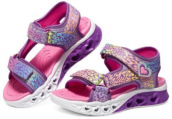 (Youth) Skechers Flutter Hearts Sandal 'Purple Rainbow' 302967L-LVMT Lookbook (Youth) Skechers Flutter Hearts Sandal 'Purple Rainbow' 302967L-LVMT