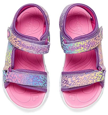 (Youth) Skechers Flutter Hearts Sandal 'Purple Rainbow' 302967L-LVMT Shop (Youth) Skechers Flutter Hearts Sandal 'Purple Rainbow' 302967L-LVMT