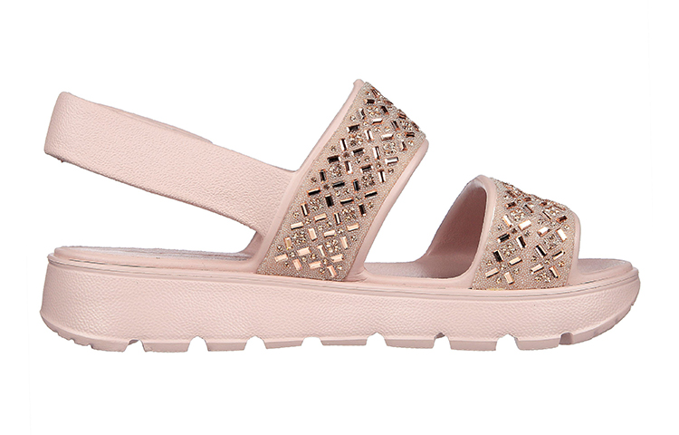 Order (Youth) Skechers Foamies: Footsteps-Lil Glam Party 'Pink' 308170L-BLSH