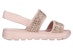 (JR) Skechers Foamies: Footsteps-Lil Glam Party 'Merah Jambu' 308170L-BLSH