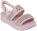 Lookbook (JR) Skechers Foamies: Footsteps-Lil Glam Party 'Merah Jambu' 308170L-BLSH