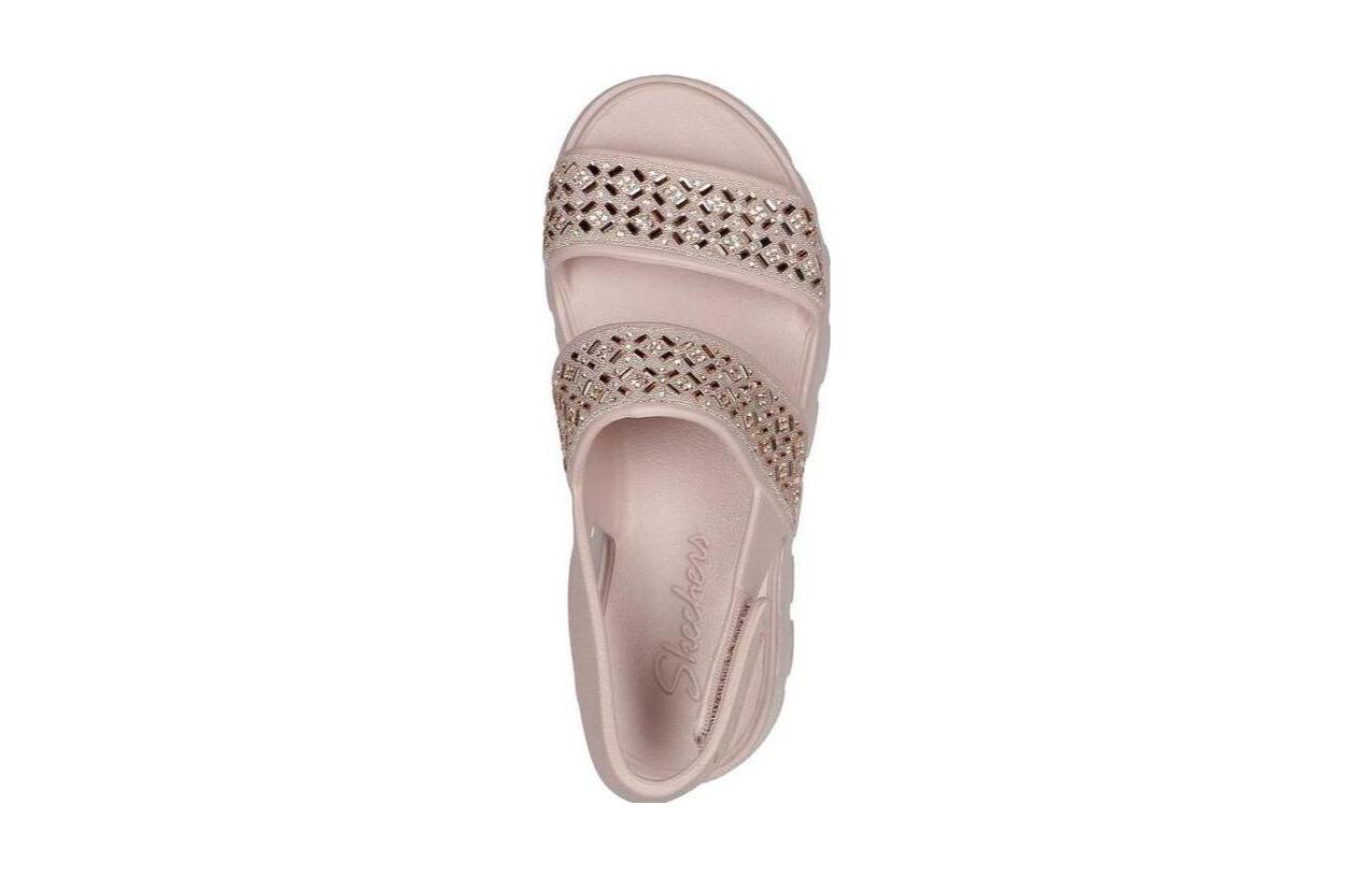 Shop (Youth) Skechers Foamies: Footsteps-Lil Glam Party 'Pink' 308170L-BLSH
