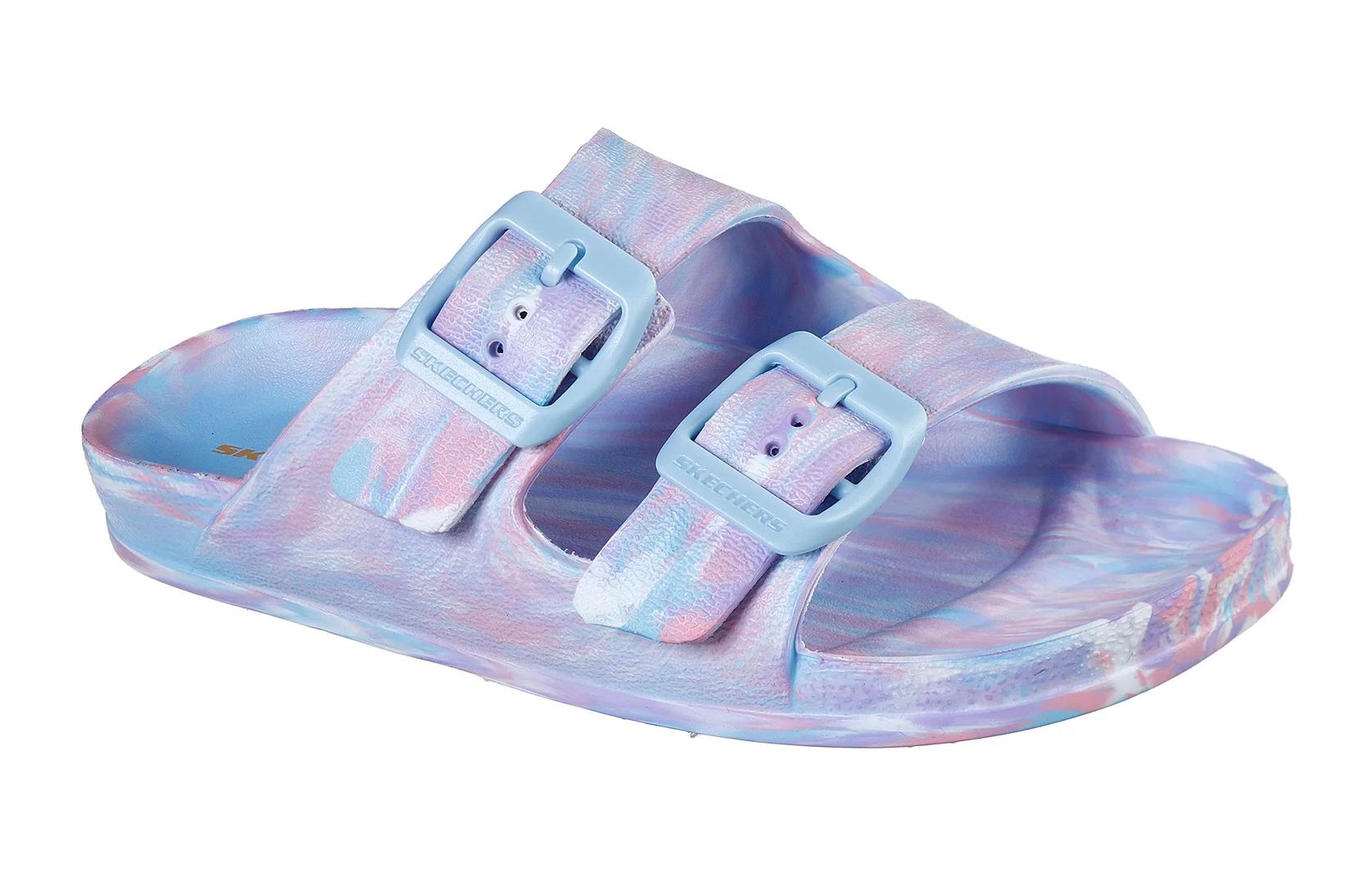 Lookbook (Youth) Skechers Foamies Cali Blast 'Purple Rainbow' 302053L-BLLV