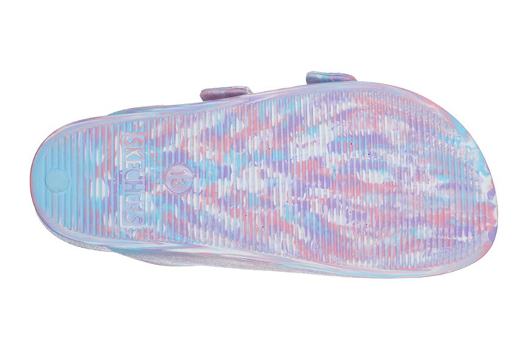 Shop (Youth) Skechers Foamies Cali Blast 'Purple Rainbow' 302053L-BLLV