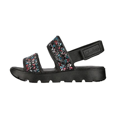 (Youth) Skechers Foamies Footsteps 'Lil Glam Party - Black'