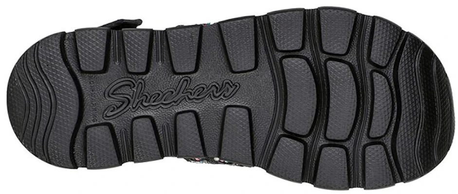 大童 Skechers Foamies:足蹤-小小炫麗派對 運動休閒涼鞋 黑 Shop 大童 Skechers Foamies:足蹤-小小炫麗派對 運動休閒涼鞋 黑