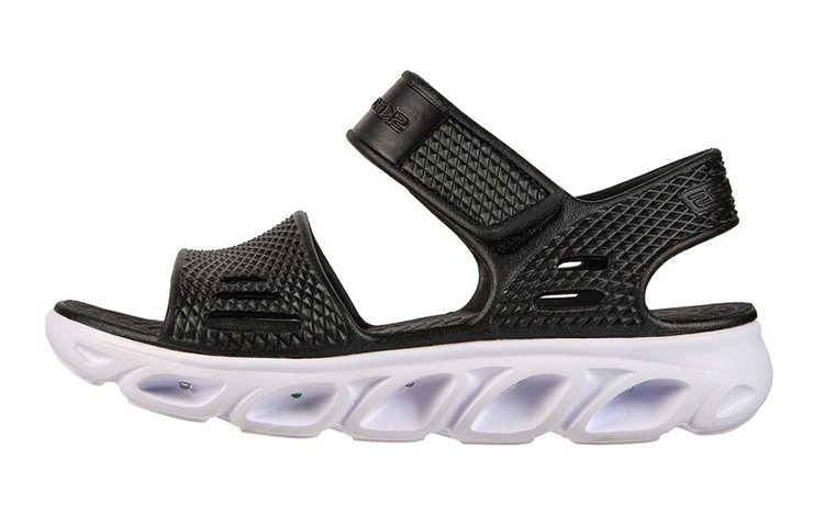 (Youth) Skechers Foamies Hypno-Splash 'Solzo Black' 402001L-BLK