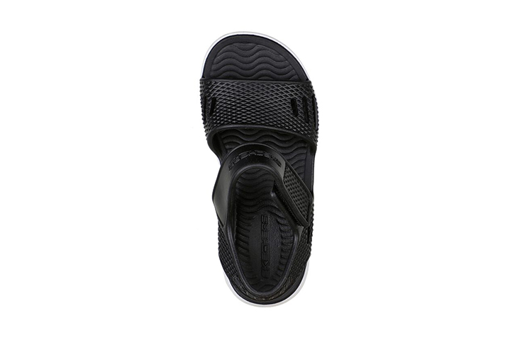 Lookbook (JR) Skechers Foamies Hypno-Splash ''Solzo Zwart'' 402001L-BLK