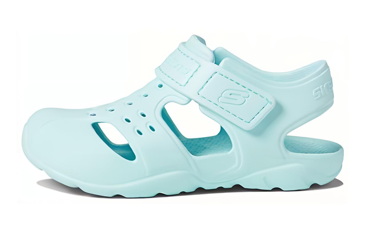 (Youth) Skechers Foamies Wave Blast 'Mint Green'