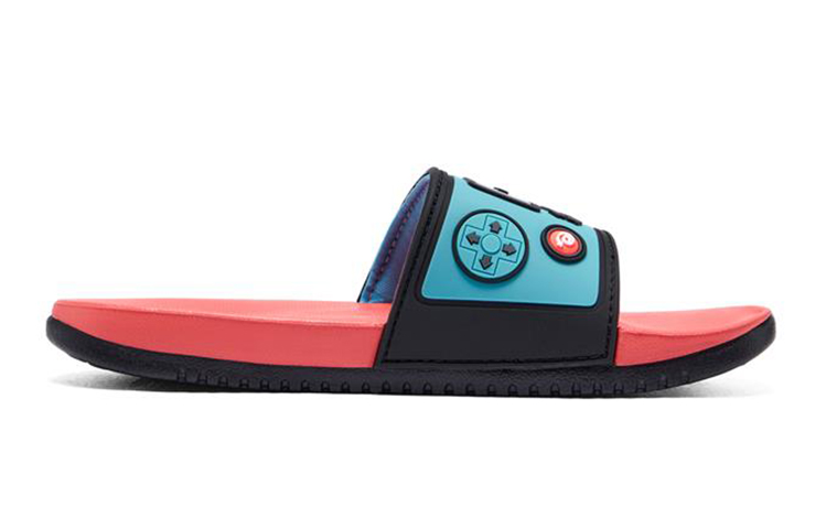 Order 大童 Skechers Gambix 3 運動休閒拖鞋 黑藍粉