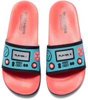 Shop 大童 Skechers Gambix 3 運動休閒拖鞋 黑藍粉