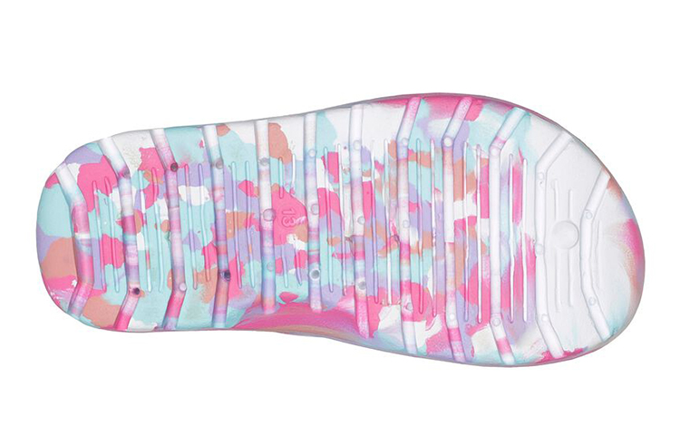 Shop 大童 Skechers Gambix III-無窮快樂 運動休閒拖鞋 紫多色