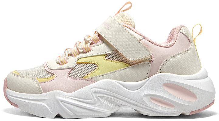 (JR) 스케쳐스 청키 슈즈 '베이지 핑크 옐로우' 319009L-WLPK Buy (JR) 스케쳐스 청키 슈즈 '베이지 핑크 옐로우' 319009L-WLPK