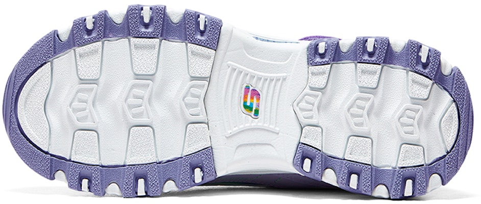 (JR) Skechers DLITES Low 'Lavender Variasi' 303905L-LVMT Details for (JR) Skechers DLITES Low 'Lavender Variasi' 303905L-LVMT