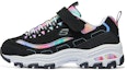 Buy 大童 Skechers Girls 舒適品味輕便 減震耐磨 兒童休閒鞋 黑彩色