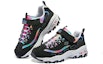 Lookbook 大童 Skechers Girls 舒適品味輕便 減震耐磨 兒童休閒鞋 黑彩色