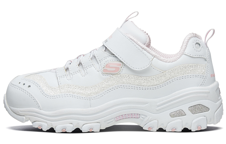 Buy 大童 Skechers Girls 舒適氣質 減震耐磨 兒童休閒鞋 白粉