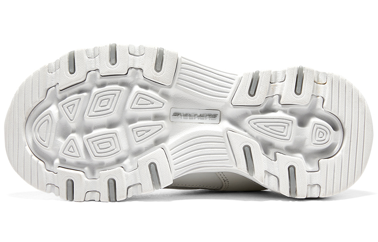 (Youth) Skechers D'lites 1.0 Chunky Shoes 'White' 圖 6